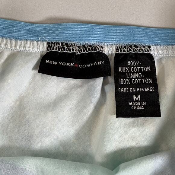 Y2K New York & Company Boho Sequin Beaded Floral Lined Midi Skirt Wms Size M - Picture 9 of 11